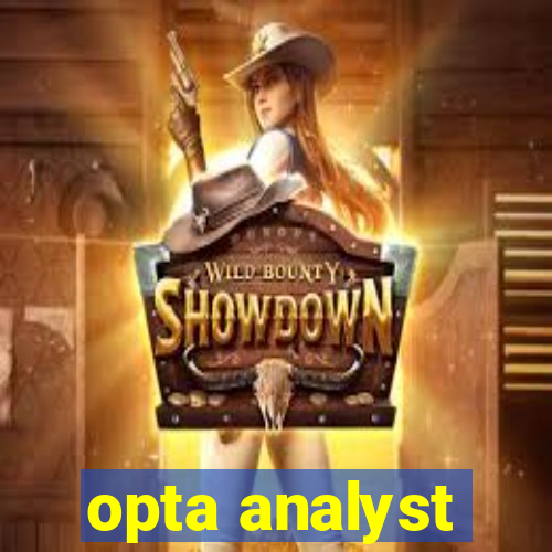 opta analyst